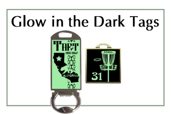 Glow in the Dark Bag Tags