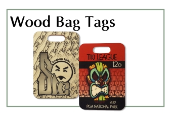 Wood Bag Tags
