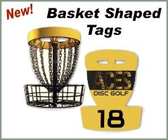 Basket Shape Bag Tags