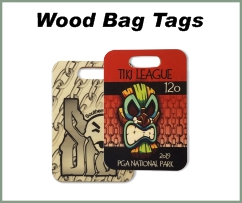 Wood Bag Tags